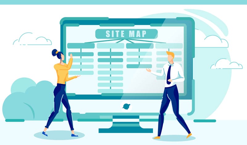 Website Navigation Arztpraxis