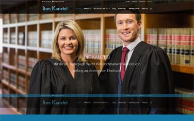 Homepage Rechtsanwalt